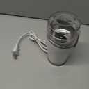 Hamilton Beach Fresh Grind Electric Coffee Grinder for Beans, Spices and More, Stainless Steel Blades, Removable Chamber, Makes up to 12 Cups, White