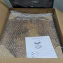 Small Coffee Bar Cart with Drawer Srorage, Office Coffee Bar Station Organizer Mug Cup Holder Stand, K Cup Holder Rack for Home Buffets & Sideboards for Kichen, Entryway, Living Room (Black)