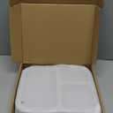 FAJSL Stainless Steel Bento Box for Kids Adults, 3Compartment Metal Lunch Box with Clear Lid & Removable Silicone, Lunch Box Kids with Silicone Inner Container for Meal Prep, School, Office (Grey)