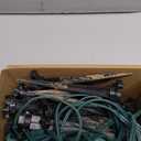 Joiedomi Christmas C9 Pathway Lights Outdoor Decorations 24 Packs, 30.75ft Xmas Warm White Pathway Marker String Lights for Holiday Waterproof Outside Yard Garden, Party, Walkway Decor