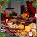 Uiifan Elf Themed Party Decorations, 24 Pcs Christmas Green Elf Boot Plates Disposable Plastic Serving Trays Xmas Party Supplies for Snacks