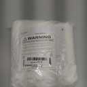 DUJUIKE Bed Headboard Cover Slipcover, Stretch Headboard Covers, Dustproof Protector Cover for Linen Fabric Tufted Upholstered Headboard (White, Cal King Headboard Length (71"-80"))