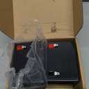 12V 5Ah LiFePO4 Rechargeable Backup Battery with BMS, 2000+ Cycles Garage Door Opener Replacement Battery for Chamberlain 41A6357-1/Liftmaster 485lm 8500w,2 Pack