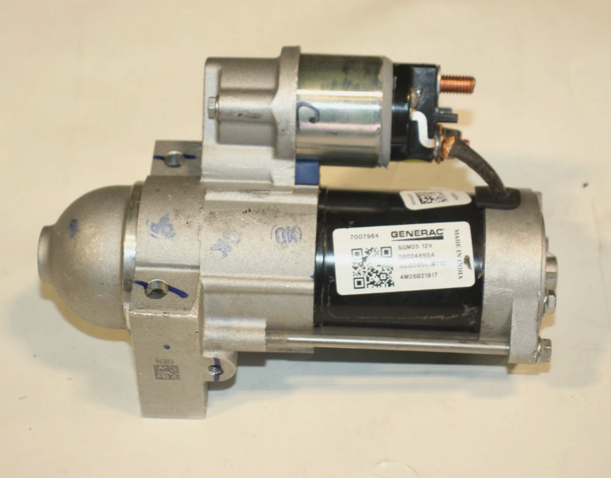 Generac 7007964 Starter Motor SGM25 12V 26024895A A0000501971D Generac 7007964 Starter Motor SGM25 12V 26024895A A0000501971D