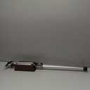 STEP2GOLD Ta-Da Chair, Portable Trekking Hiking Pole, Folding Walking Stick with Seat, Walking Cane with Chair, Foldable Chair, Lightweight Aluminum, Easy Carry and Storage, Anti-Slip (L (34.6"), Brown)