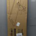 TIDITA 36" Large Acacia Wood Charcuterie Board with Handles (Walnut Color)