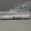 FunStick 17.5"x590" Gold White Floral Peel and Stick Wallpaper Vinyl Floral Wall Art Neutral Wallpaper for Bedroom Living Room Renter Friendly Tan Gold & White Contact Paper Floral Leaves Waterproof