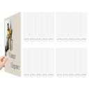 6 x 20-Pack Picture Hanging Strips, No Tools Wall Hanging Strips for Posters, Damage-Free Hanging Picture Hangers, Damage-Free Removal