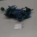 Bright 24.7 ft 100 LED Christmas String lights Indoor Outdoor Waterproof, Blue With Green Wire, Twinkle Plug-in for Tree Room Bedroom Wedding Decorations