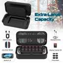 HEYSTOP Switch 2 Accessories Bundle for Nintendo Switch 2 Accessories Kit for Nintendo Switch 2,25 in 1 Game Kit:Carrying Case,Screen Protector,Grips for JoyCon Controller Console,Charging Dock-M