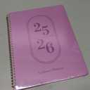 Planner 2025-2026, Academic Year Weekly and Monthly Calendar Planner, July 2025 - June 2026, Spiral Bound School Planning Tool, Perfect for Teacher, Student, Woman & Men - A4 (8.5" x 11"), Purple