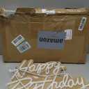HMT Happy Birthday Neon Sign USB Powered 19.611.8 Inch Large LED Light Up Sign for Backdrop & Birthday Party Decor