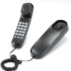 Corded Phone for Home, Durable landline Phone with Large Buttons for Seniors, Versatile Mini Phone for The Home, Office, and More (Black)