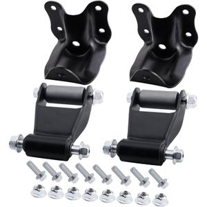 722-001 722-010 Rear Leaf Spring Shackles Hanger Brackets Repair Kit Compatible with 1986-2011 Ford Ranger,1998-2001 Mazda B2500, 1994-2010 Mazda B2300 B3000 B400
