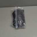 OYOANGLE Women's 2 Piece Mesh Sheer Floral Lace Babydoll Slip Dress Nightgowns and Thong Lingerie Set (XX-Large, Black)