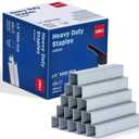 Deli Staples, Premium Heavy Duty Staples for Heavy Duty Staplers, 1/2'' Length, 90 Sheet Capacity, 100/Strip, 5000/Box