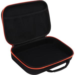 12.6x8.7in Drill Bag Oxford Cloth Tool Bag Portable Tool Storage Box with Handle Electric Grinder Bag Tool Zipper Pouch for Electric Grinder Drill Pliers Wrench Screwdriver (Long)