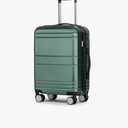 KYME Carry On Luggage 22x14x9 Airline Approved with TSA Lock Hard Shell Carry On Suitcase Lightweight Suitcases with Wheels Small Luggage for Men Women,Carry-On 20 Inch,Green