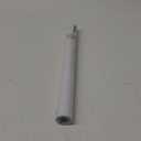 LUTE Window Privacy Film, Frosted Glass Window Film for Bathroom, Static Cling Removable Heat Control Glass Coverings, Non Adhesive Opaque Door Sticker for Home Office (Pure, 17.5" x 78.7")