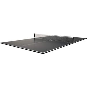 JOOLA Ping Pong Conversion Top with Net Set for Billiard and Pool Tables - Regulation Top Converts Billiards into Ping Pong Table - Includes Foam Padding for Protection - Steel Frame Option