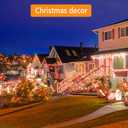 Kwaiffeo Super Long Halloween Lights: 1000LED 328FT 8 Modes Orange String Lights Outdoor Indoor for Halloween Decorations Fall Decor Outside Party Yard Tree, UL Plug