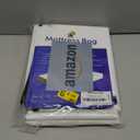 Plastic Mattress Bag for Moving Storage, 6 Mil Waterproof Zippered Mattress Cover, Mattress Protector for Moving Supplies - Queen Size (White)