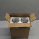 Set of 2 Glass Carafe with Lids, 1 Liter Water Pitcher Carafe for Mimosa Bar, Brunch, Cold Water, Beverage, Wine, Iced Tea, Lemonade - 2 Wooden Chalkboard Tags Included