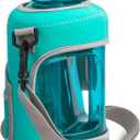Studio Sport Jug with Neopreme Sleave, Easy-Carry Strap, and Leak-proof Straw Lid - 54 Oz - Chase
