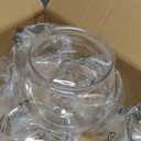 [6 Pack] 27 Ounce Largest Mini Plastic Fish Bowls for Decoration - Fun Sized Fish Bowls for Drinks to Start the Party - Clear Vase for Stunning Centerpieces - Set - Craft Vase Round Clear