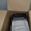 Kismile Countertop Ice Maker, Small Ice Maker, Deep Black
