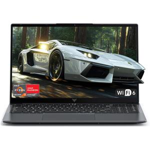 2025 AMD Laptop, 16.0inch Laptop Computer with AMD Ryzen 7 5825U(8C/16T, Up to 4.5GHz), 16GB RAM 512GB NVMe SSD Windows 11 Laptop, Radeon RX Vega 8 Graphics,WiFi 6, Backlit KB (Gray)