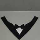 FUAMEY Dog Tuxedo for Large Dogs,Dog Formal Suit Dogs Attire Pet Bow Tie Puppy Party Costumes Cat Tux Outfits Pets Bandana Cosplay Adjustable Bowties Wedding Birthday Valentines Black XL