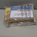 Eupako 3.54x2.36x6.7 Bakery Bags with Window 50 PCS Brown Tin Tie Tab Lock Bags Kraft Paper Bags for Cookies, Coffee, Included 50 PCS Handmade Stickers