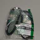 Extension Cord Weatherproof with Lighted End, UL Listed, 10 Gauge 3FT Black 3 Prong Heavy Duty, 10/3 SJTW 15A Power Cord for Lights, Lawn