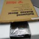 HNV 16"x12" Vanity Mirror with Lights, Hollywood Lighted Makeup Mirror with 10X Magnification, Smart Touch Control, 3 Color Dimmable LED, Square Frame Tabletop or Bathroom Dresser Mount (White)