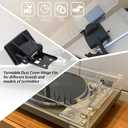 1pcs Dust Cover Hinge Turntable Parts Compatible with AkaiAP-206, AR - AR the Turntable,Yamaha - P-200,Sony - PS-11 etc.Turntable Dust Cover Hinges Fit for different brands and models of turntables(1)