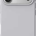 JETech Liquid Silicone Case for iPhone 17 Pro Max 6.9-Inch, Silky Soft Touch Full-Body Protection, Anti-Scratch Shockproof Phone Cover with Microfiber Lining (Grey)