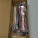 X AUTOHAUX 4pcs Chrome Plated ABS Exterior Side Door Handle Cover for Dodge for Ram 1500 2500 3500 2010-2018 for Jeep Grand Cherokee 2006-2018 - Silver Tone