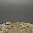 Smiry Velvet Seat Covers for Dining Room Chair Set of 6, Stretch Fit Removable Washable Chair Seat Cushion Protector Slipcovers with Ties, Beige