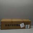 48Inch Folding Camping Table, Lightweight Roll-Up Table Aluminum Low Portable Picnic Table with Carrying Bag for Outdoor, Beach, Picnic, Backyards, BBQ and Party, Log Color (120CM)