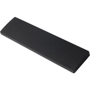 Silicone Wrist Rest for Keychron K10 Pro / K10 Max/ K10 HE / Q6 / Q6 Pro / Q6 Max / Q6 HE / V6 / V6 Max, 17.6" Non-Slip Palm Rest, 100% Full-Sized Mechanical Keyboards Support with Typing Pain Relief (Black)