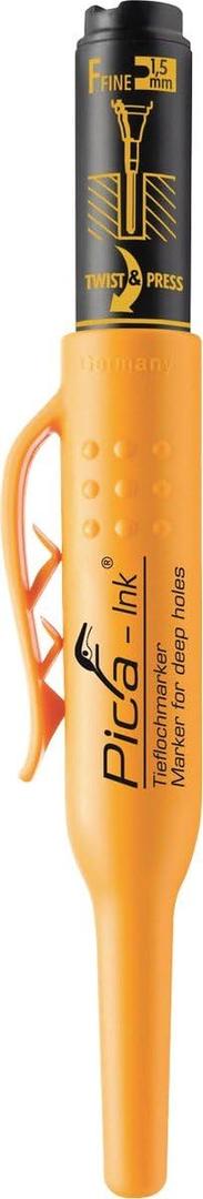 Pica 150/46 Deep Hole Marker Pica Ink, Black,
