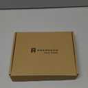 Amerdeco 10 Pack Champagne Bronze knurled Cabinet Pulls 6.3 Inch(160mm) Hole Center Drawer Pulls Cabinet Hardware Kitchen Cabinet Handles for Bathroom ZH0072