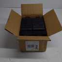 Solid Heavy Duty Rubber Wheel Chocks 4 Packs, Premium Wheel Stopper for Car, Travel Trailers, RV, Truck, and ATV(4 pcs, Black) 8" x 4" x 6"