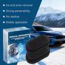 Anti-Freeze Electromagnetic Car Snow Removal Device, Electromagnetic Interference Antifreeze Snow Removal Instrument, Automotive Electromagnetic Snow Removal Tool Car Defroster (2pcs)