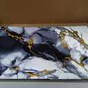 Peel and Stick Wall Panels, Marble Look Tiles for Backsplash, 12 Packs, 23.6" x 11.8" x 2.2mm