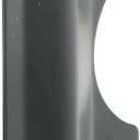 Prime-Line U 9500 Latch Guard Plate Cover – Protect Against Forced Entry, Easy to Install on Out-Swinging Doors – Gray (Single Pack)