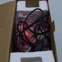 Jensen CD-475R Portable Sport Stereo Boombox CD Player with AM/FM Radio and Aux Line-in & Headphone Jack (Red)