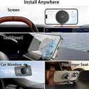 SCHUGS for Mag-Safe Car Charger Mount, [Zinc Alloy] 15W Fast Charging Ultra Magnetic Car Phone Holder, Magnetic Wireless Car Charger Dashboard, iPhone Car Mount Chrager for iPhone 16 15 14 13 Pro Max