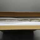 2 Tier Round Side Table, 16" Small Metal End Table with Removable Wooden Tray, Round Accent Sofa Coffee Side Table for Living Room, Bedroom, Balcony (Gold)